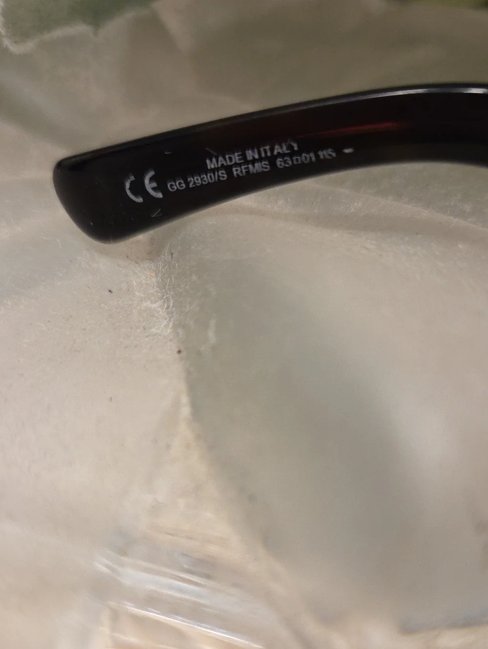 Authentic Gucci Gold-Accent Brown Gradient Women's Sunglasses